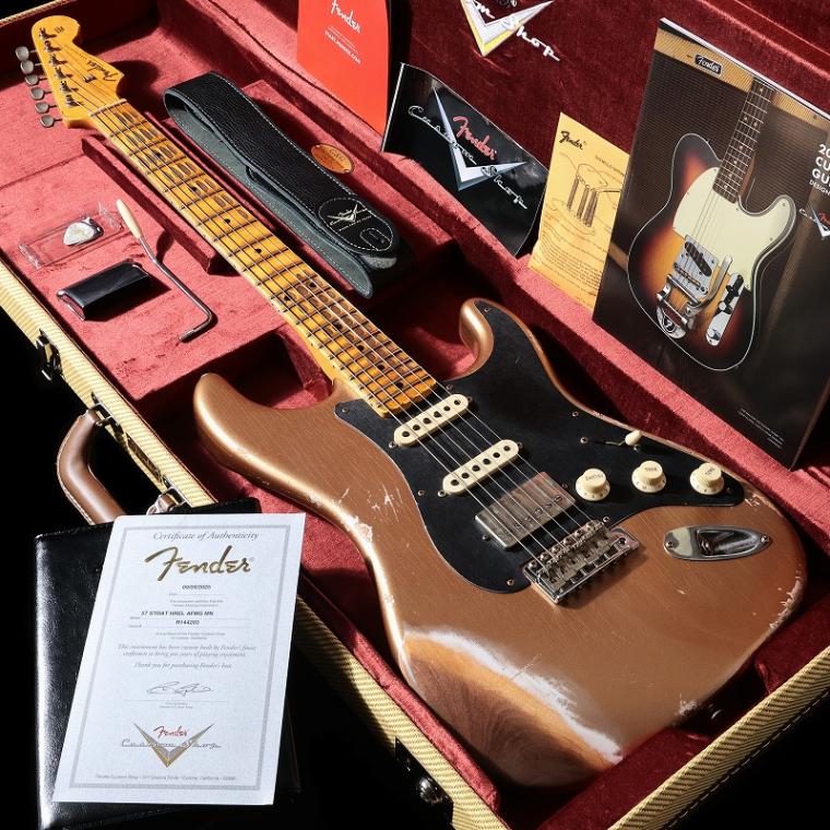 Fender Custom Shop/Custom Built 1957 Stratocaster Heavy Relic Aged Firemist Gold【S/N R144203】【御茶ノ水本店】