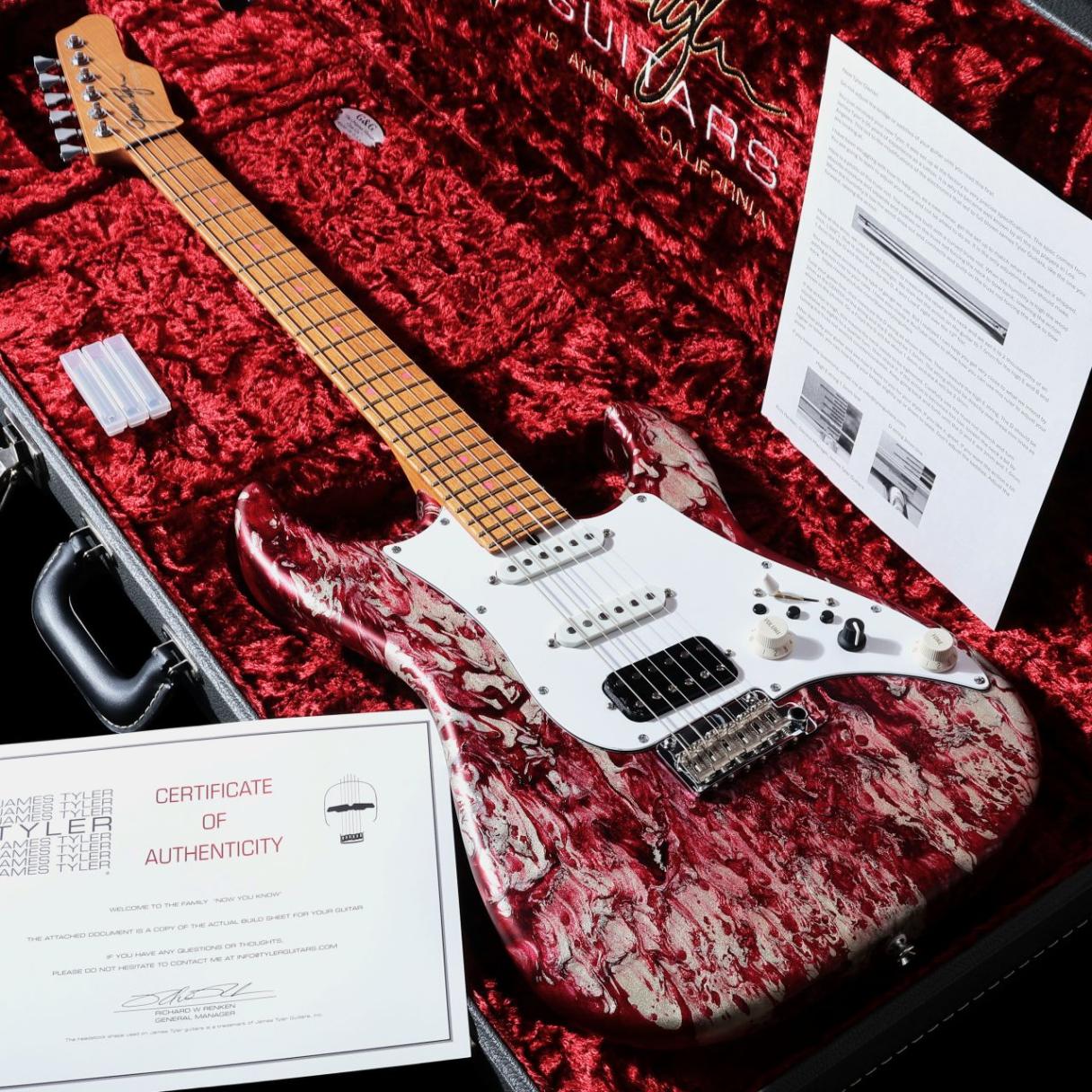 中古】JAMES TYLER / Studio Elite HD Cherry Red Shmear【御茶ノ水