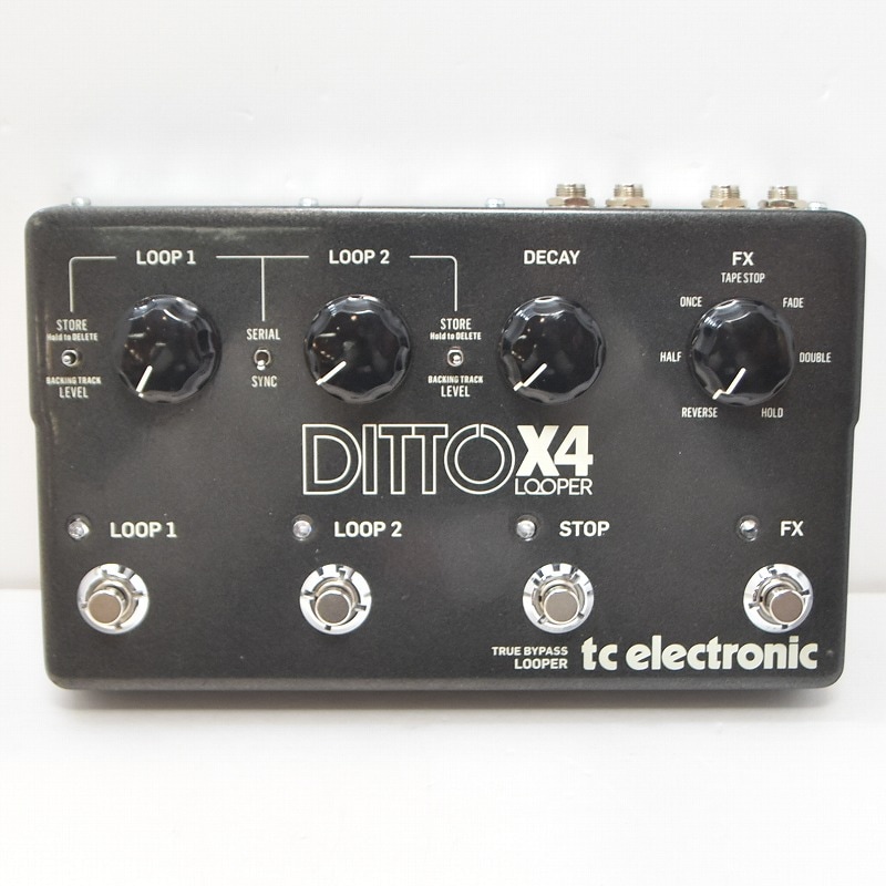 tc electronic DITTO X4 LOOPER 中古完動品お値下げ 中古】TC ELECTRONIC / Ditto x4 Looper 【SN S191001113DE9