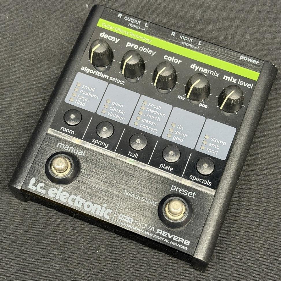【動作確認済み】tc electronic Nova Reverb 中古】TC ELECTRONIC / NR-1 / Nova Reverb 【新宿店】 | リバーブ