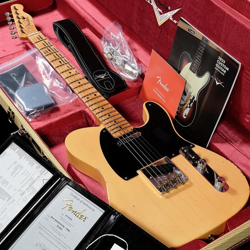 Custom 未Shop 使用Machine 品Time 2025 FenderRelic Custom Shop