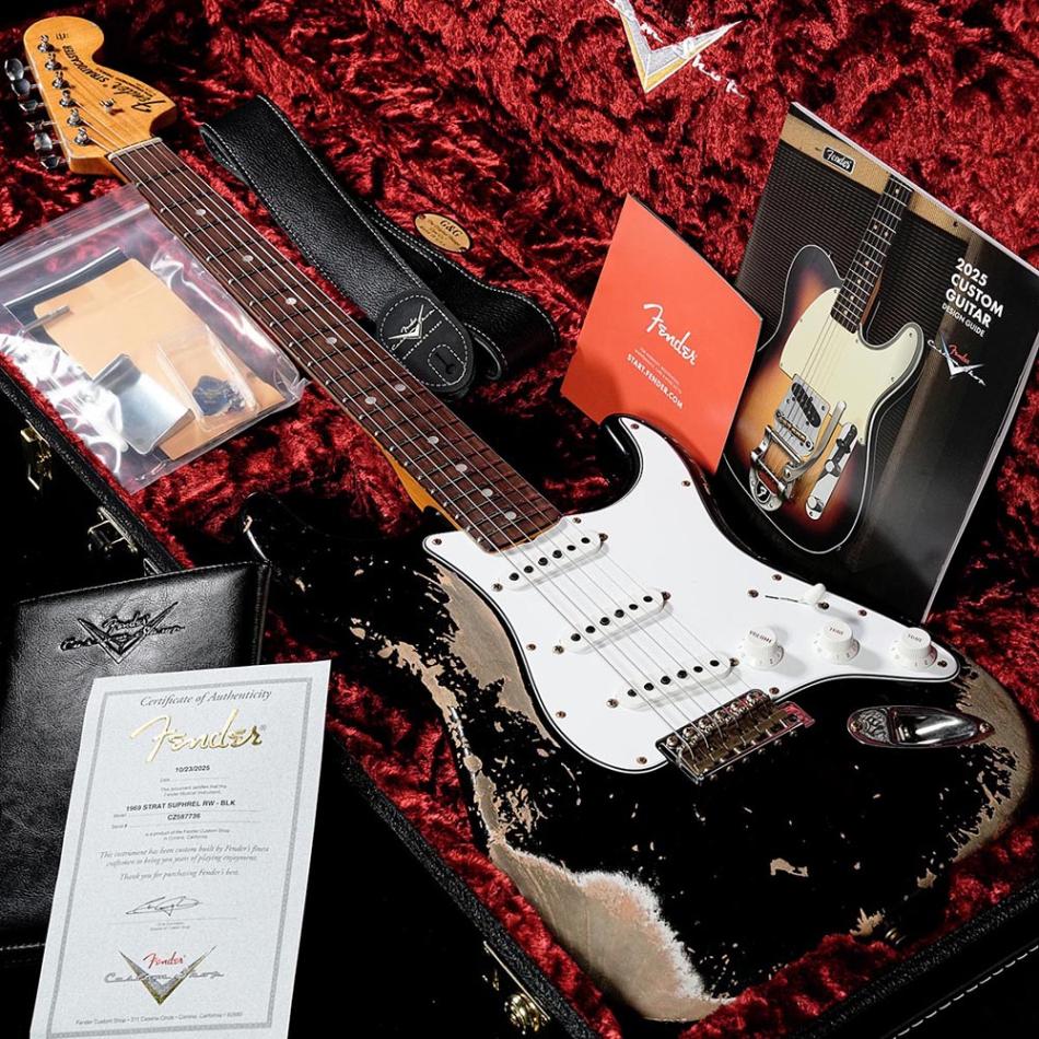 Fender Custom Shop / Custom Built 1969 Stratocaster Super Heavy