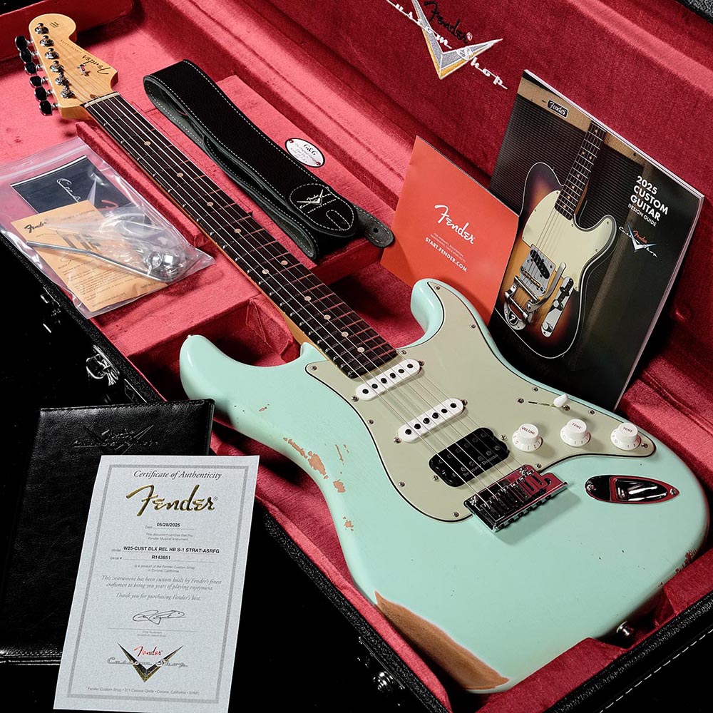 Fender Custom Shop / Custom Deluxe Stratocaster HSS HB S-1 Relic