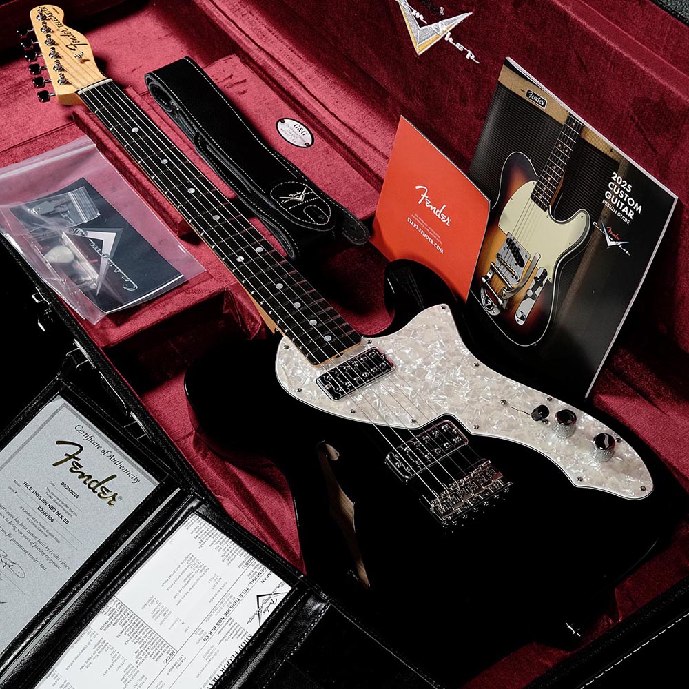 Fender Custom Shop / Telecaster Thinline TV Jones PU NOS Black