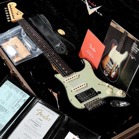 Fender Custom Shop / Limited Edition 1959 Stratocaster HSS Relic Black[別注カラー]《長期店頭展示品アウトレット特価》《渋谷店セール》