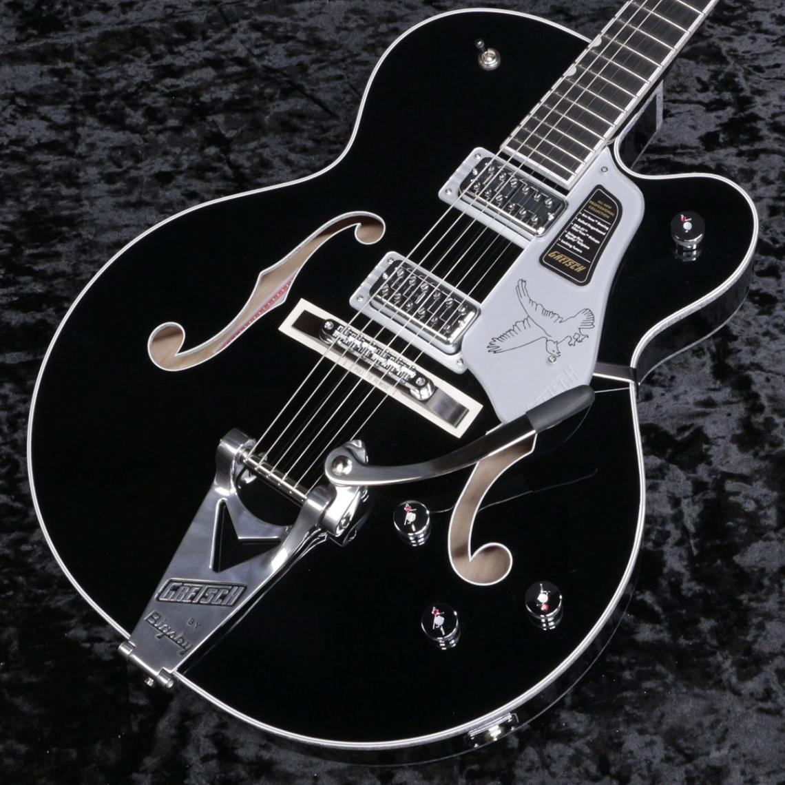 Gretsch / Falcon Hollow Body Bigsby Chrome Hardware Ebony FB Black【新宿店】
