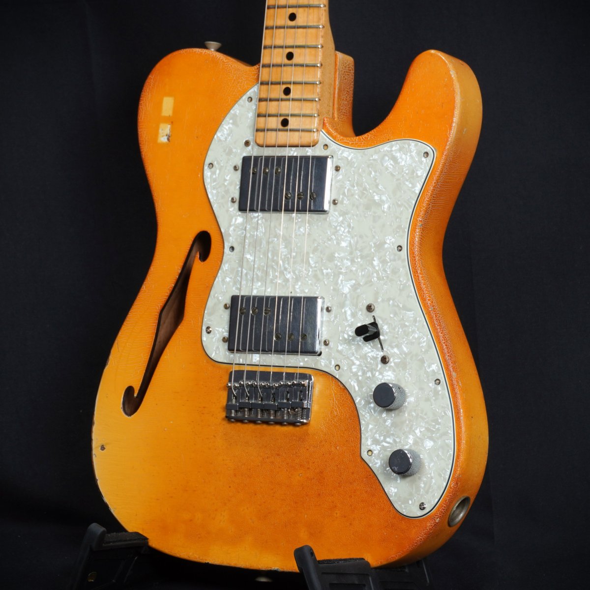 Vintage】1972年製 Telecaster Thinline Olympic White Refinish