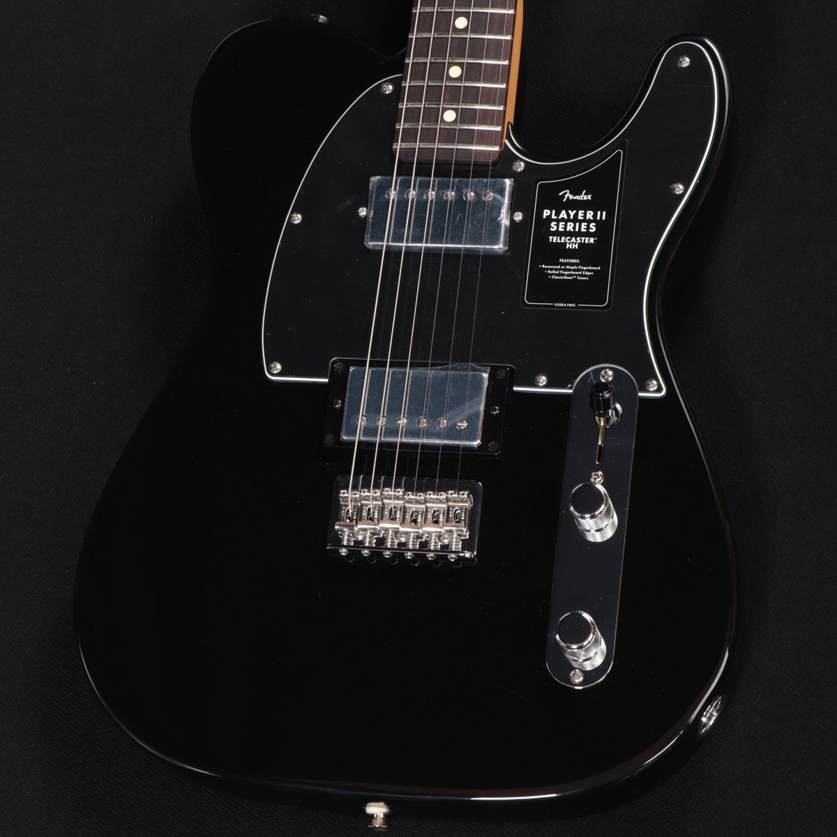 Fender / Player II Telecaster HH Rosewood Fingerboard Black≪S/N