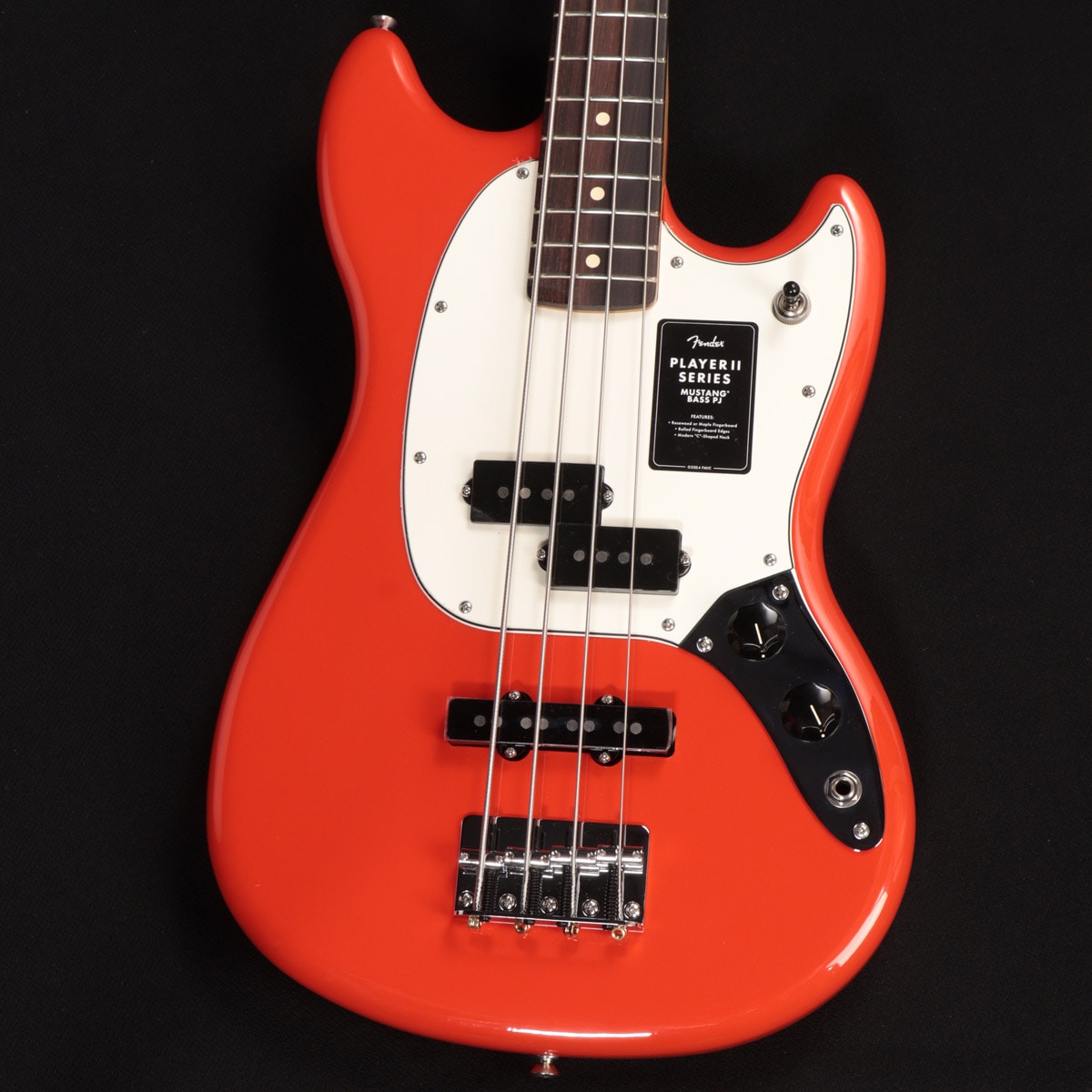 Fender / Player II Mustang Bass PJ Coral Red ≪S/N:MX25030298