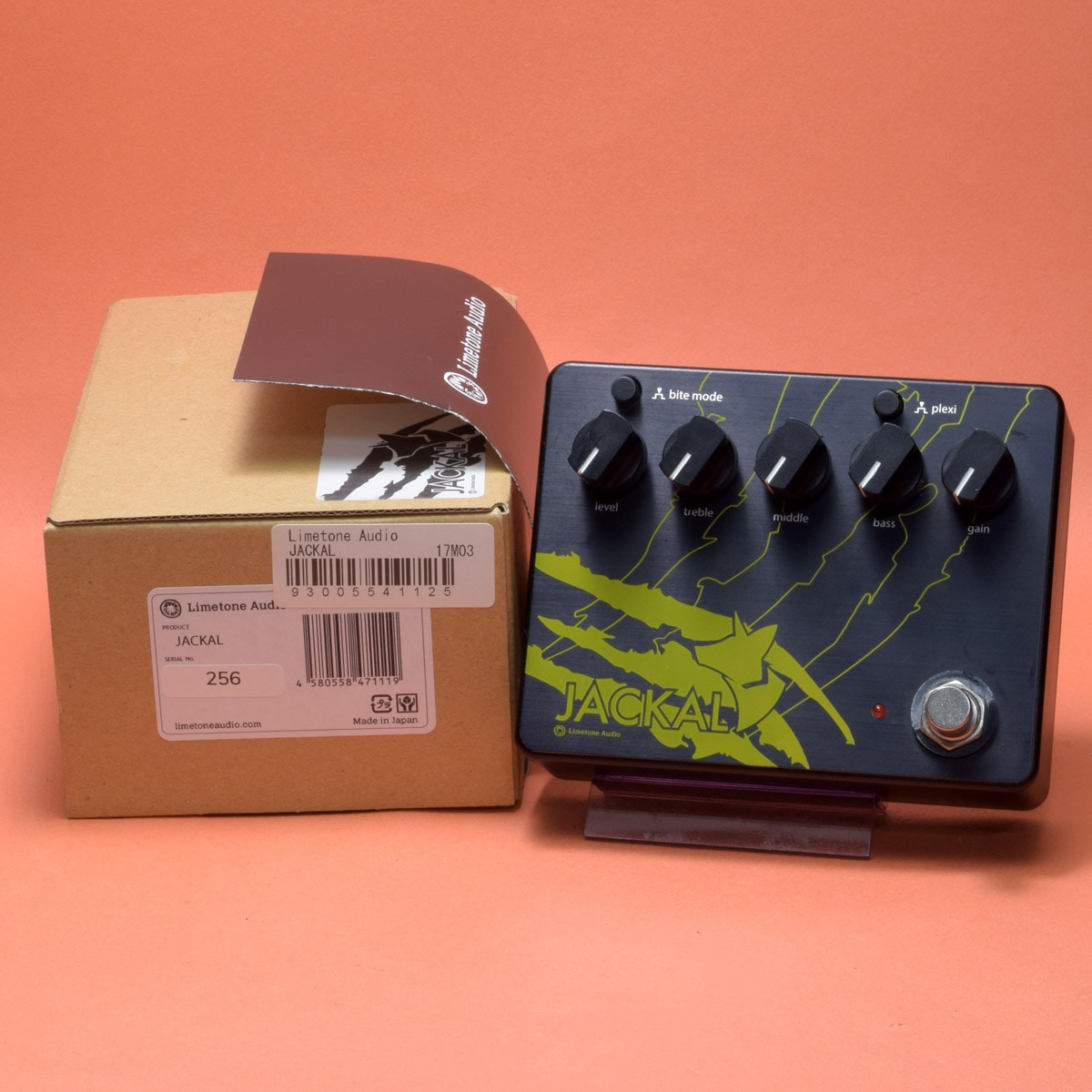 Limetone Audio / JACKAL オーバードライブ ディストーション ライム