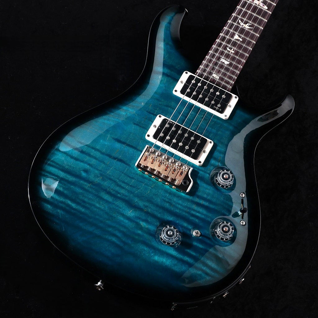 PRS Custam 24 フィギュアドメイプル 極上個体のPRS Custom24 10TOP Quilt/Blue Matteo が入荷！｜島村楽器