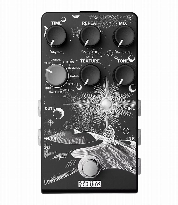 comodoro RETARDEZ ディレイ エフェクター 新製品】 Klowra クロウラ / Everlast Delay エバーラスト・ディレイ