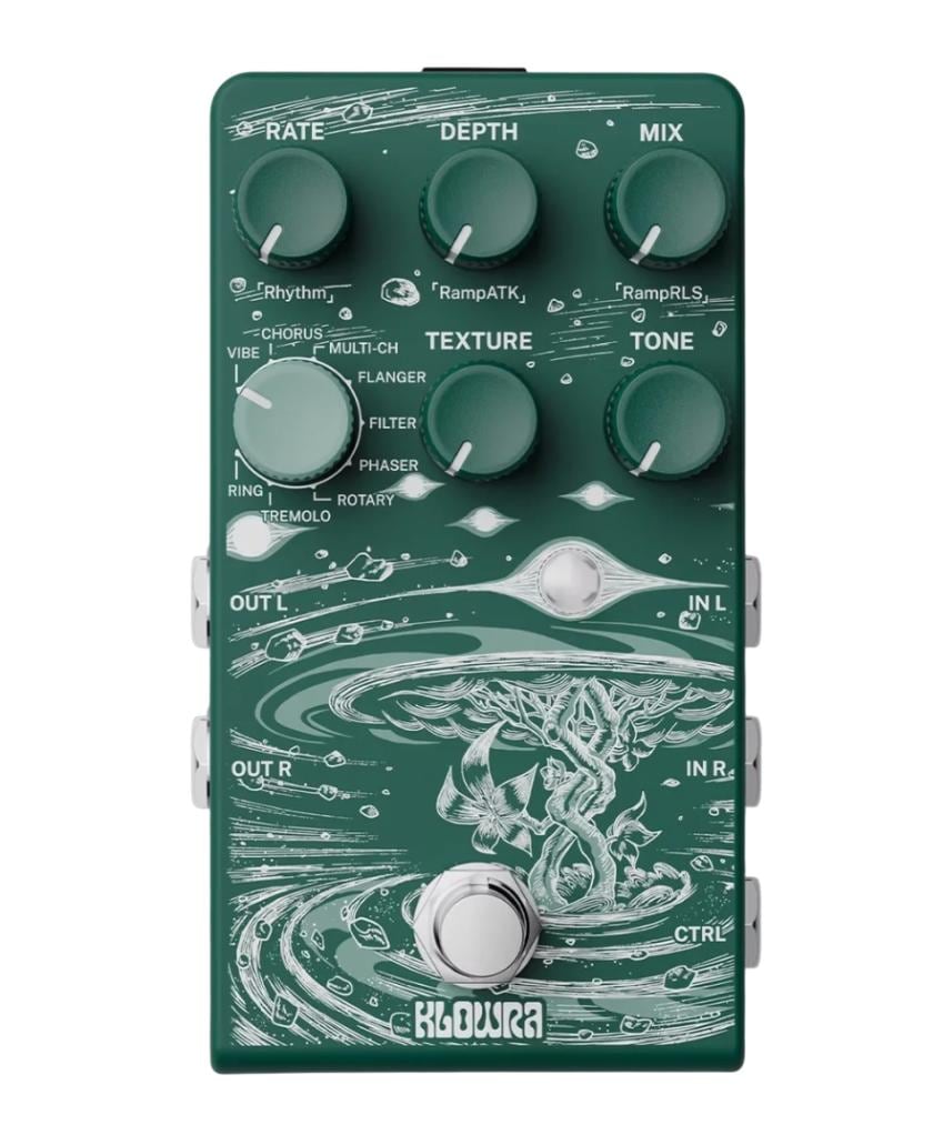 KLOWRA SPROUT モジュレーション エフェクター 新製品】 Klowra クロウラ / Sprout Modulation スプラウト