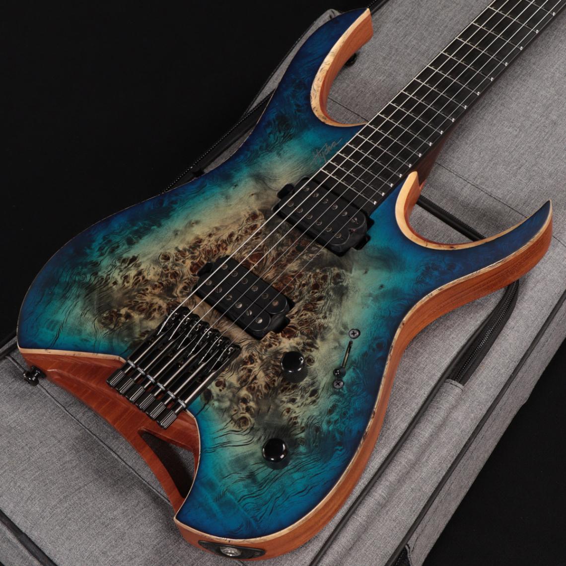 ギター MAYONES Hydra Elite6 中古】MAYONES / HYDRA Elite 6 Blue Burst 【SN HF2104398】【12月31