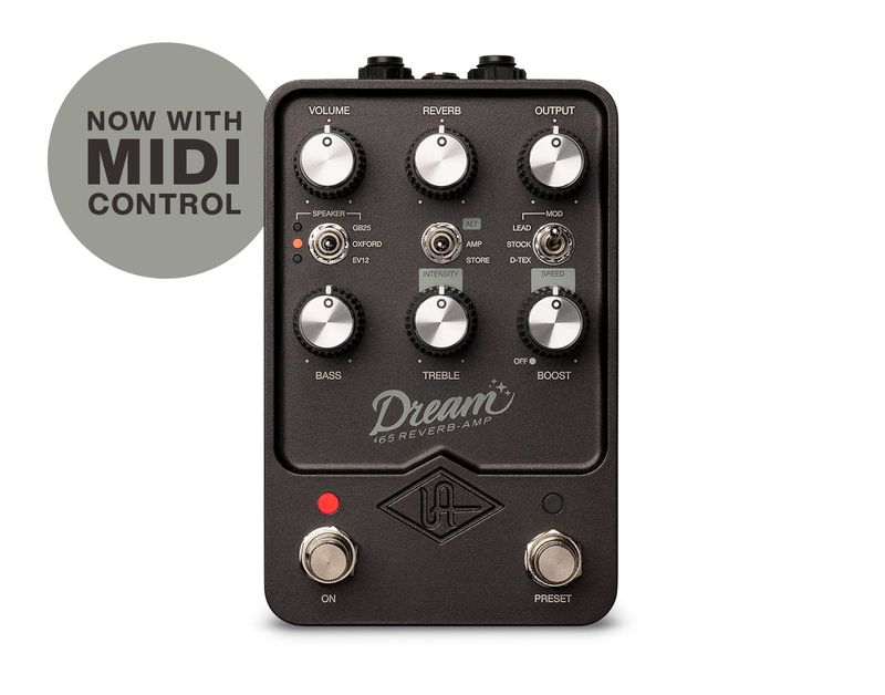 [クラシックなアメリカン・チューブアンプサウンド]  Universal Audio / UAFX Dream '65 Reverb Amplifier ドリーム ユニヴァーサルオーディオ 【国内正規品】