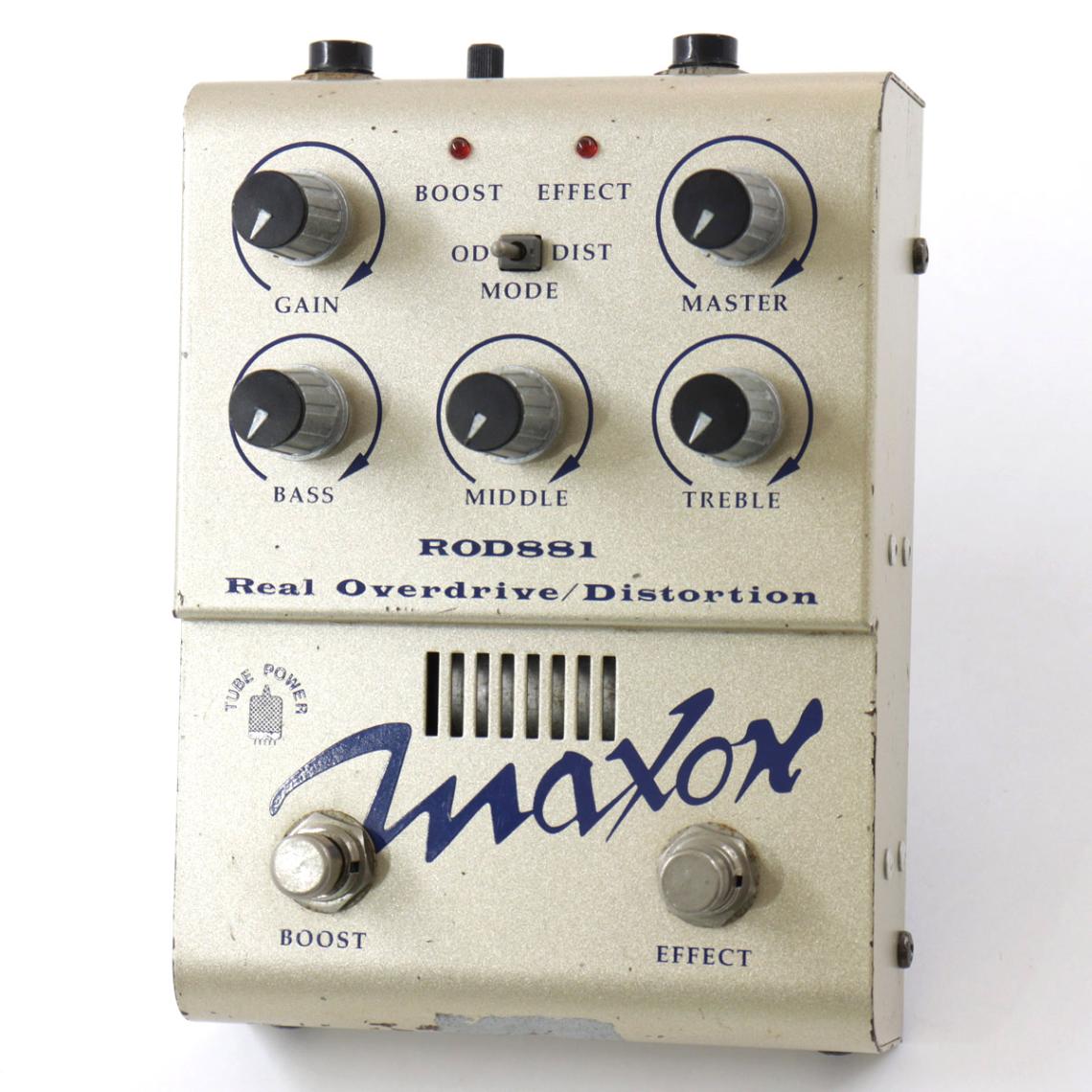 Maxon ROD881 オーバードライブ/ディストーション純正電源アダプター付 Maxon ROD881 オーバードライブ/ディストーション純正電源アダプター付