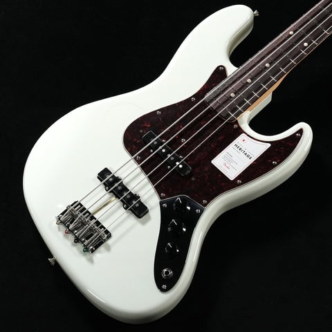 Fender / Made in Japan Heritage 60s Jazz Bass Olympic White(重量:4.14kg)【S/N:JD25025215】【YRK】【渋谷店】《長期展示品チョイキズアウトレット特価》《渋谷店セール》