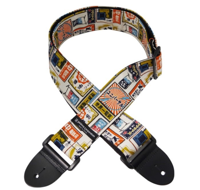 Daiking Corporation / DGS-CRS32 帆布レトロ看板 ギターストラップ