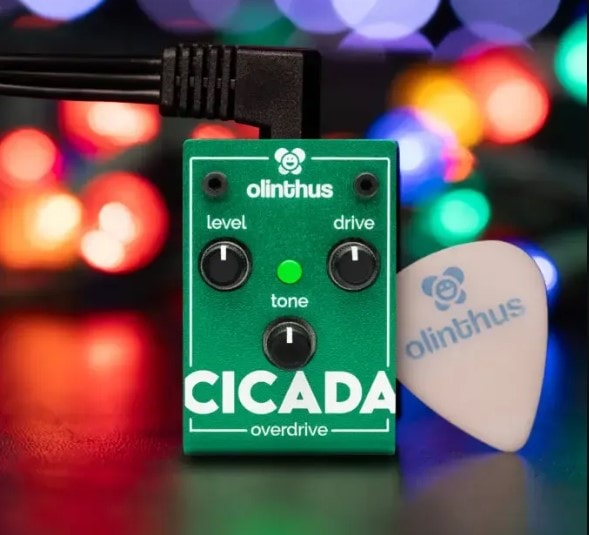 Olinthus オリンサス エフェクター オーバードライブ Cicada Olinthus オリンサス / CICADA オーバードライブ【国内正規品】【渋谷