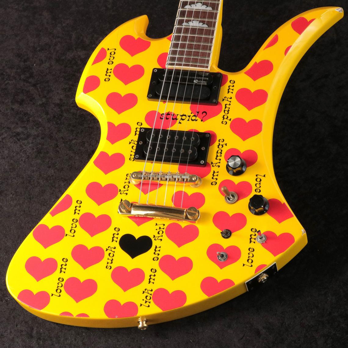 中古】FERNANDES/BURNY / MG-145S Yellow Heart 【新宿店】【値下げ
