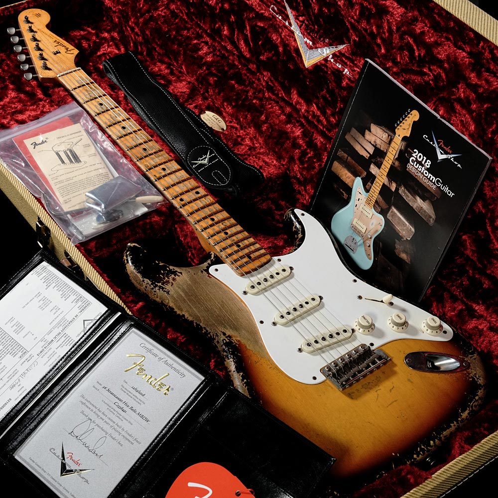 中古】Fender Custom Shop / Master Built 1956 Stratocaster Heavy