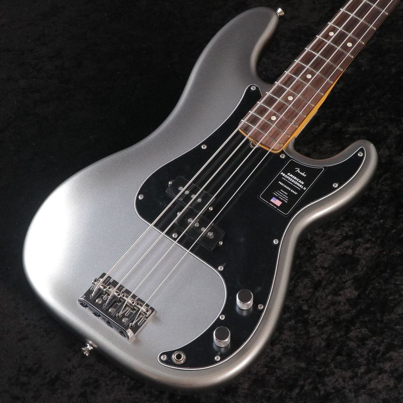 Fender / American Professional II Precision Bass Mercury  (重量:3.98kg) 【アウトレット特価】【御茶ノ水本店】