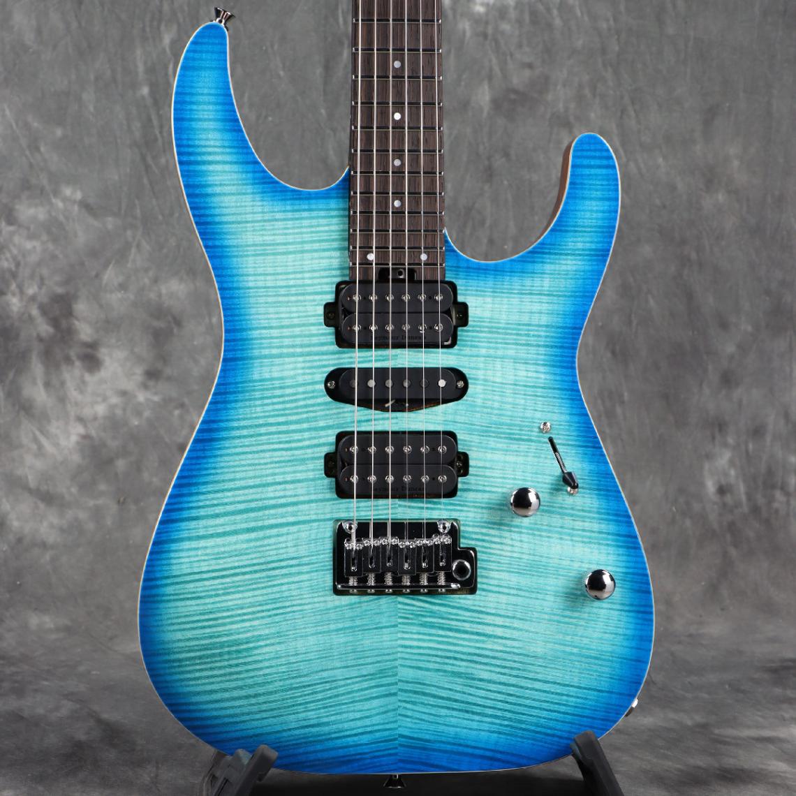 Charvel / MJ DK24 HSH 2PT W Mahogany with Flame Maple Wenge