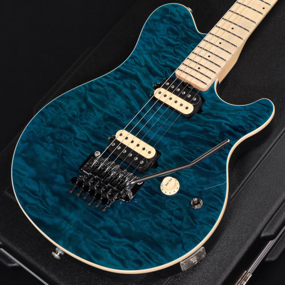 中古】MUSIC MAN / Axis Quilt Top 2024年製 Trans Blue 【SN H07963