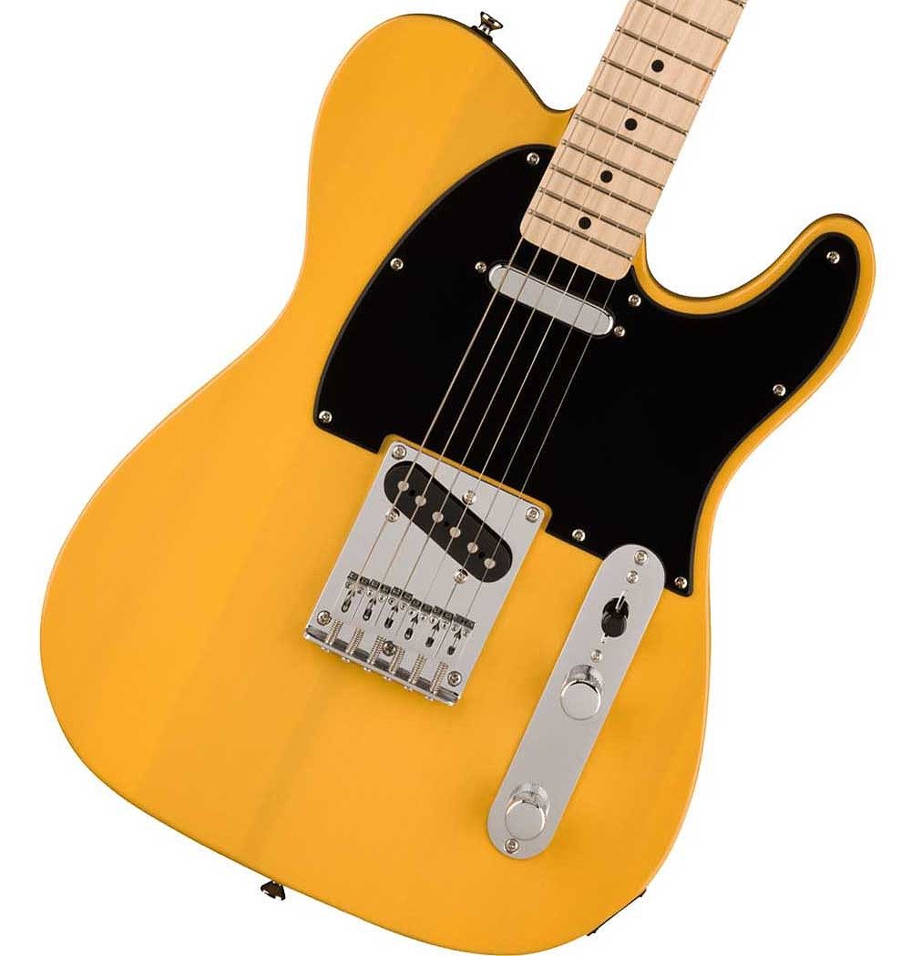 Squier by Fender / Sonic Telecaster Maple Fingerboard Black Pickguard Butterscotch Blonde 【横浜店】
