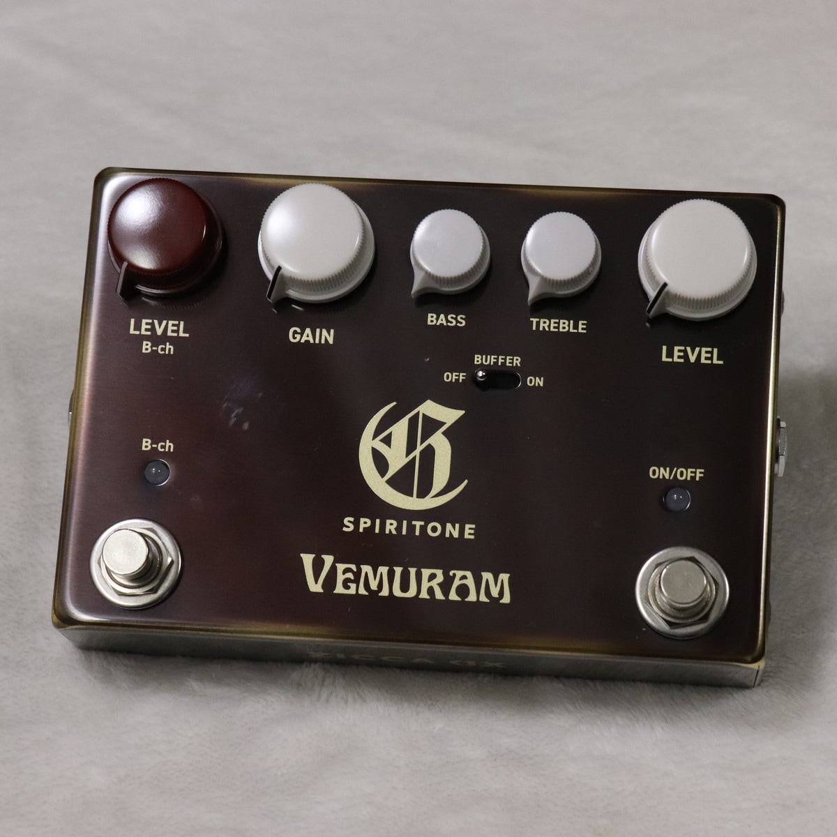 中古】VEMURAM / SPIRITONE Overdrive Char Signature 【SN STO01845