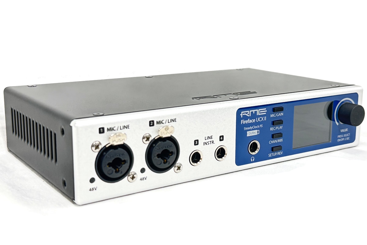 Fireface UCX オーディオインターフェイス RME アールエムイー / Fireface UCX II 20入力20出力192 kHz対応