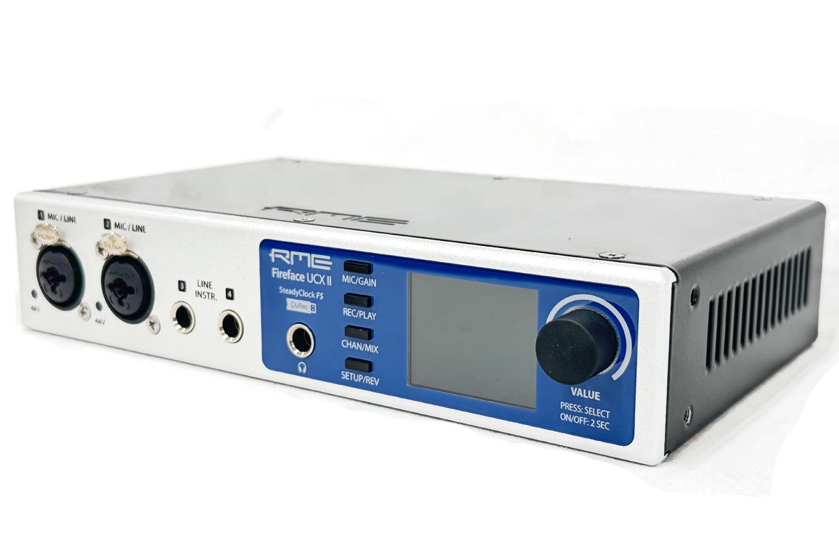 RME アールエムイー / Fireface UCX II 20入力20出力192 kHz対応