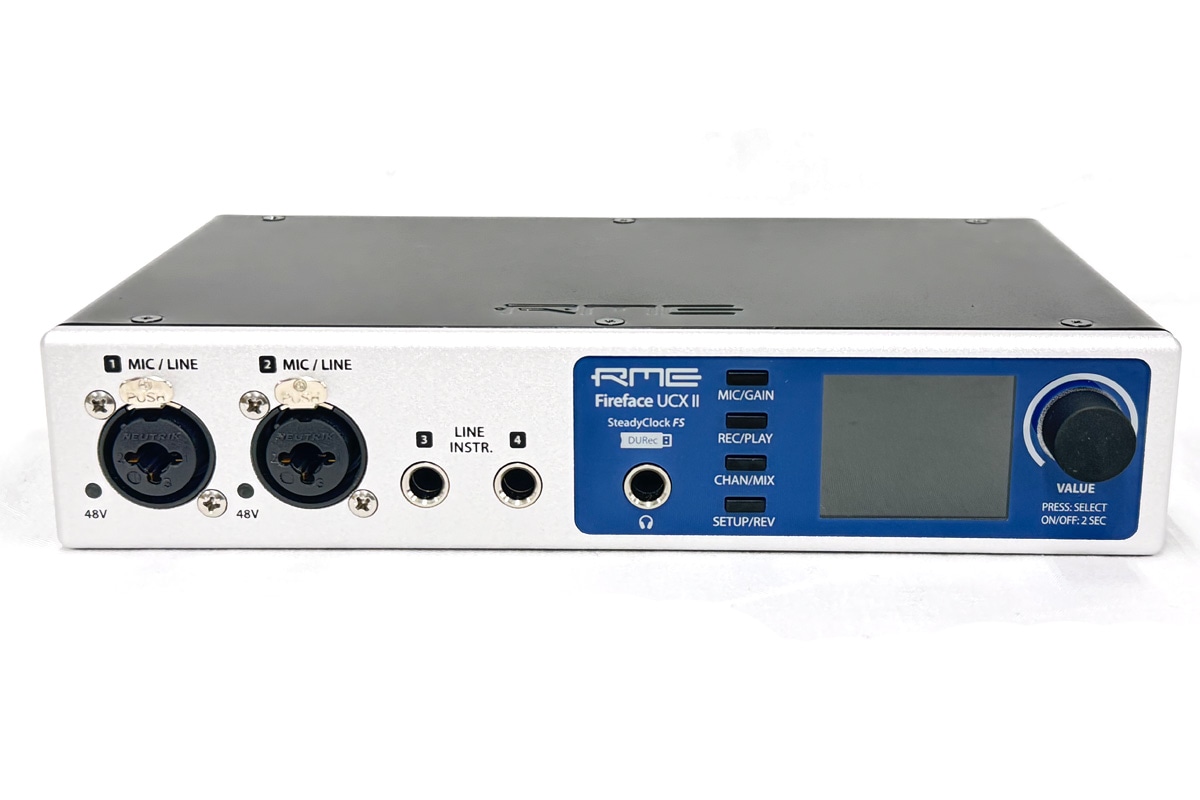 RME アールエムイー / Fireface UCX II 20入力20出力192 kHz対応