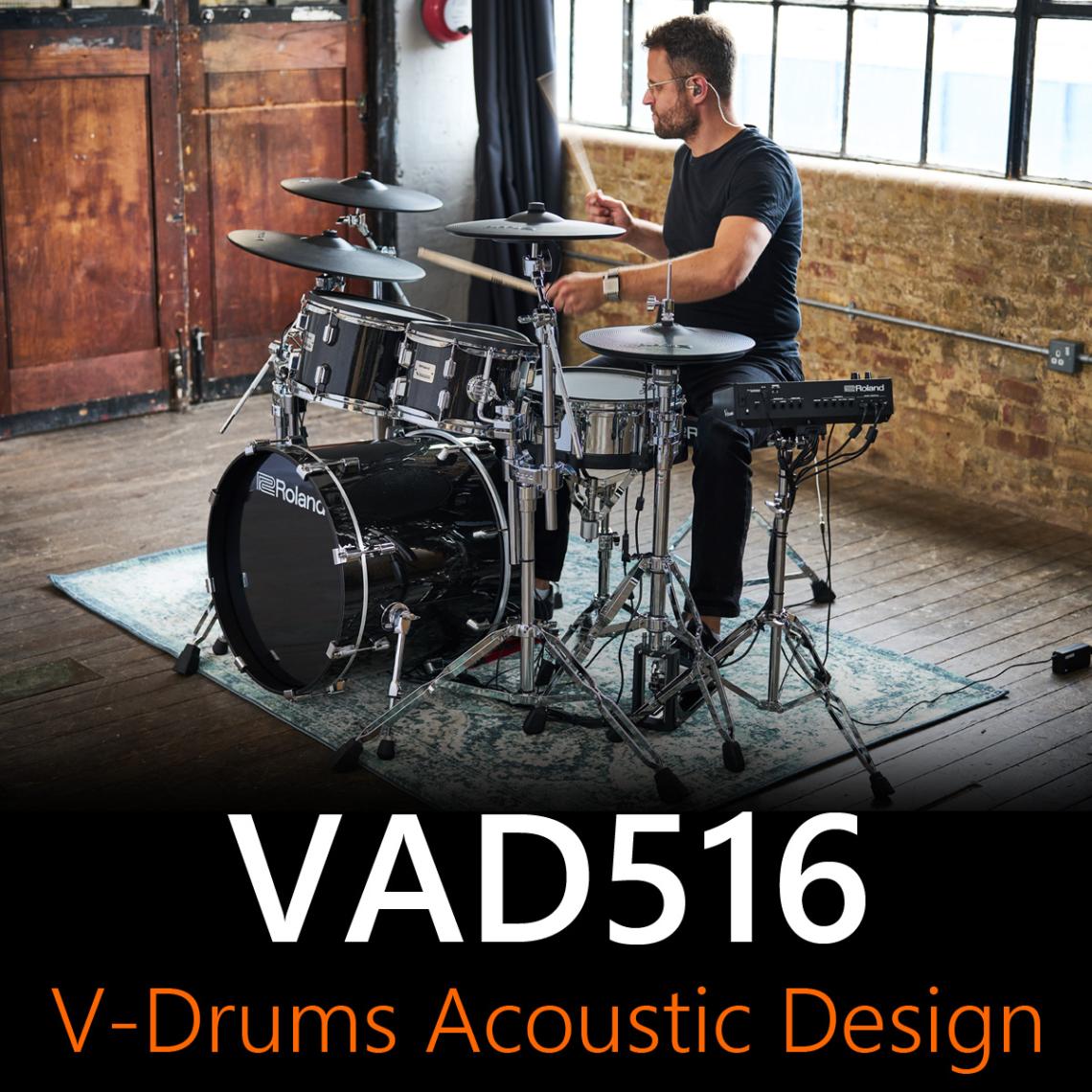 Roland / VAD516 PEARLツインペダルを採用したスターターセット | 電子