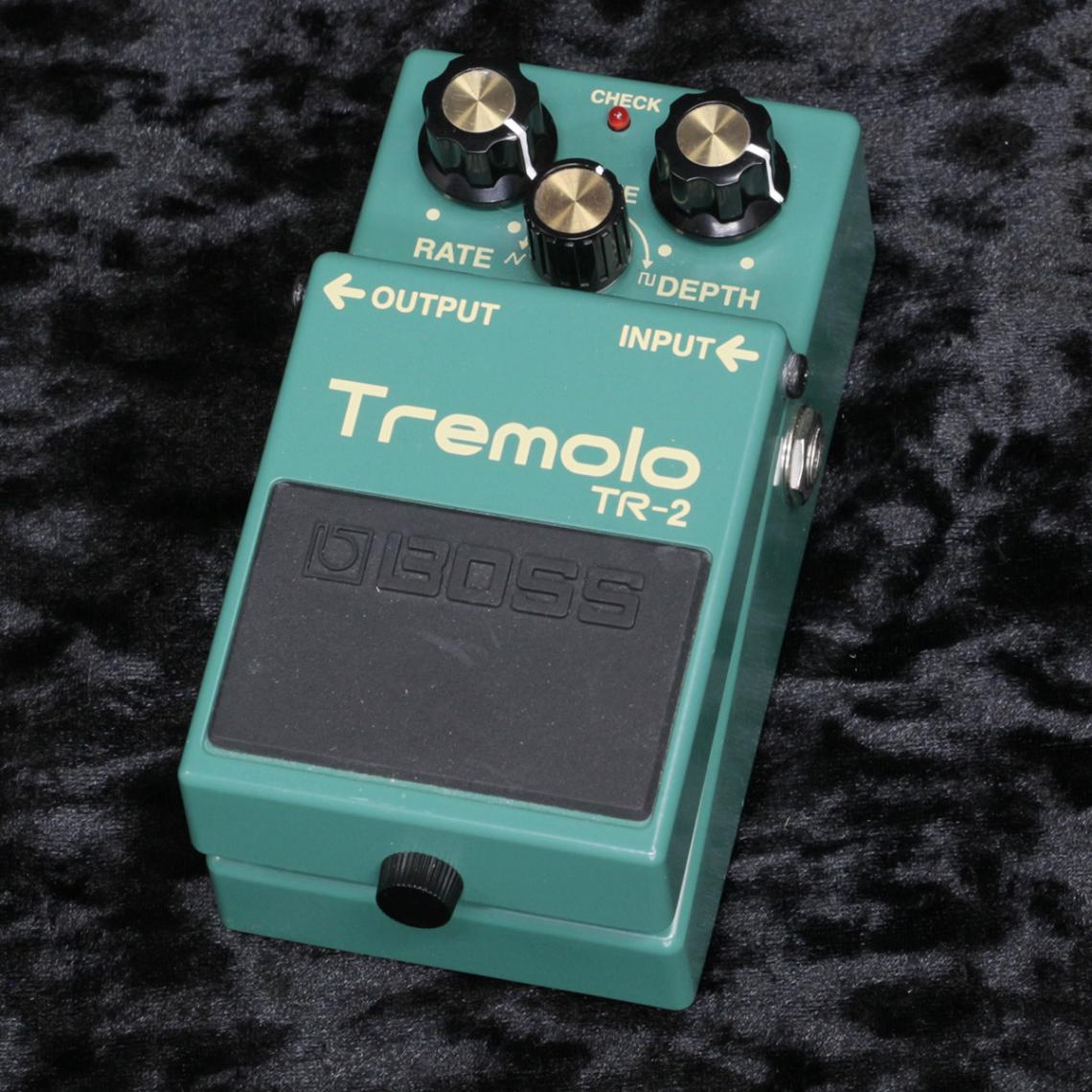 BOSS TR-2 Tremolo エフェクター 美品 BOSS TR-2 Tremolo - ビンテージ・アンプに内蔵される、レトロで
