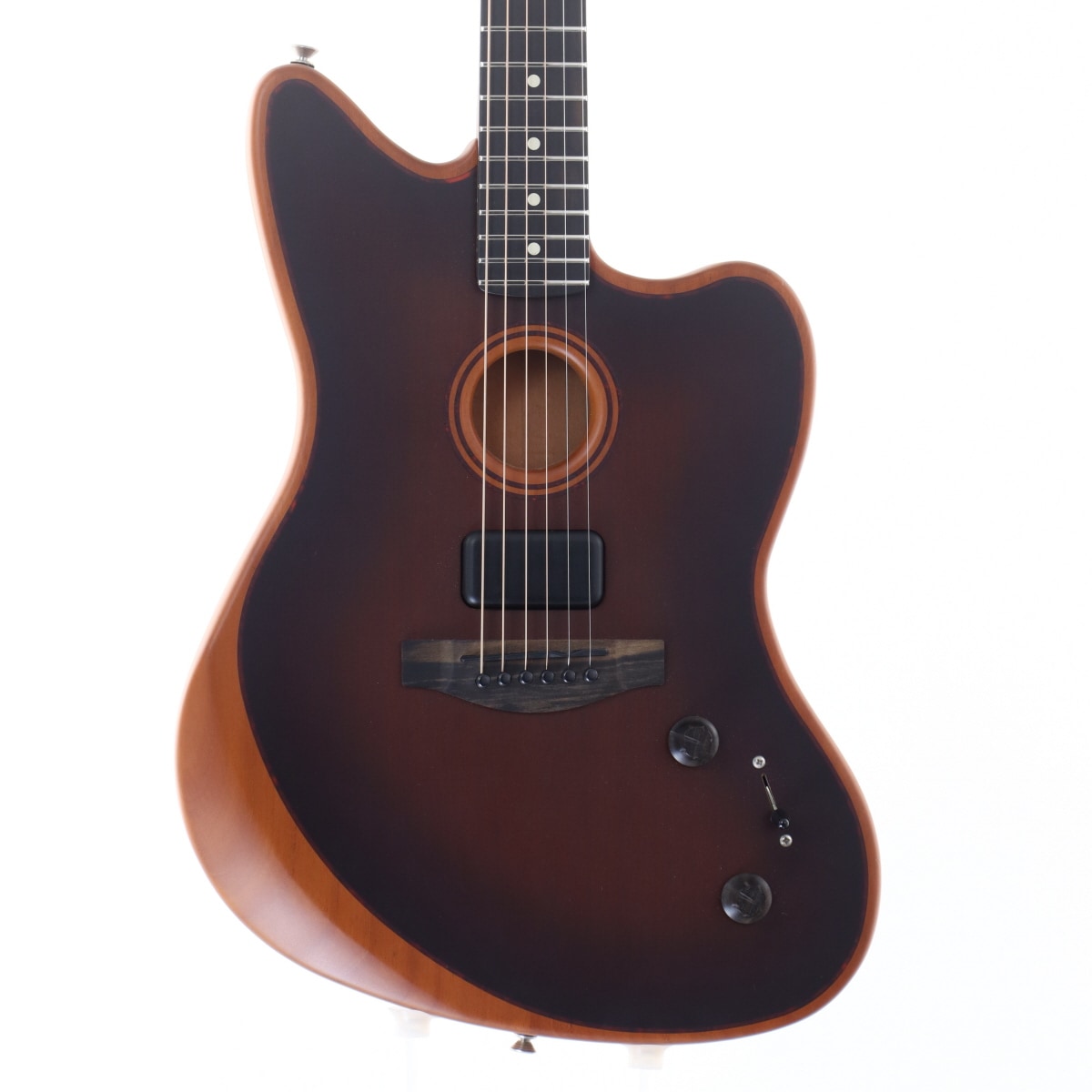 中古】Fender フェンダー / American Acoustasonic Jazzmaster Bourbon