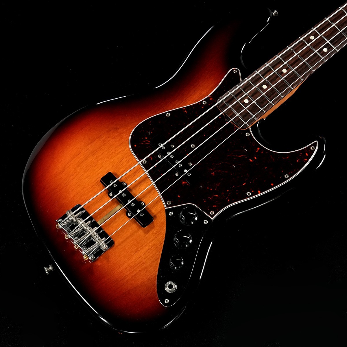 【中古】Fender USA / American Vintage 62 Jazz Bass 3Knobs Black 2001 【SN V138436】 【渋谷店】