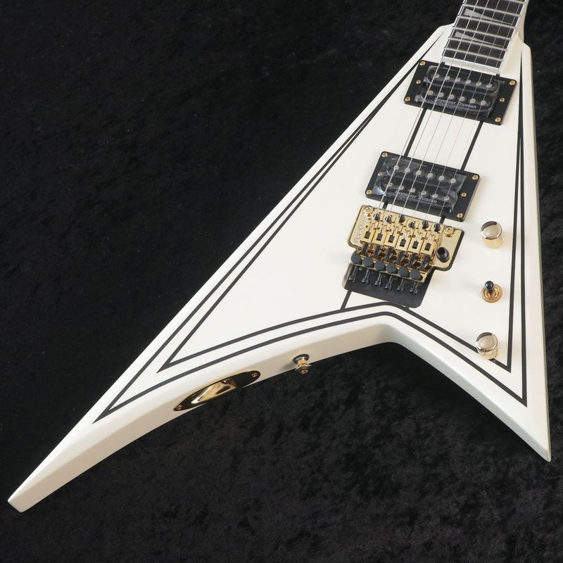 JACKSON / Pro Series Rhoads RR3 Ebony Fingerboard  Ivory with Black Pinstripes (重量:2.89 kg) 【アウトレット】 【御茶ノ水本店】