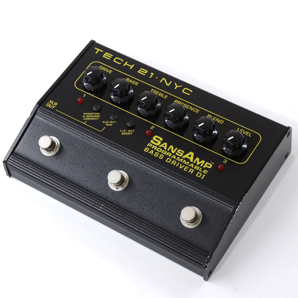 Tech 21 SansAmp Bass D DI 中古美品 tech_21_v2_sansamp_bass_driver