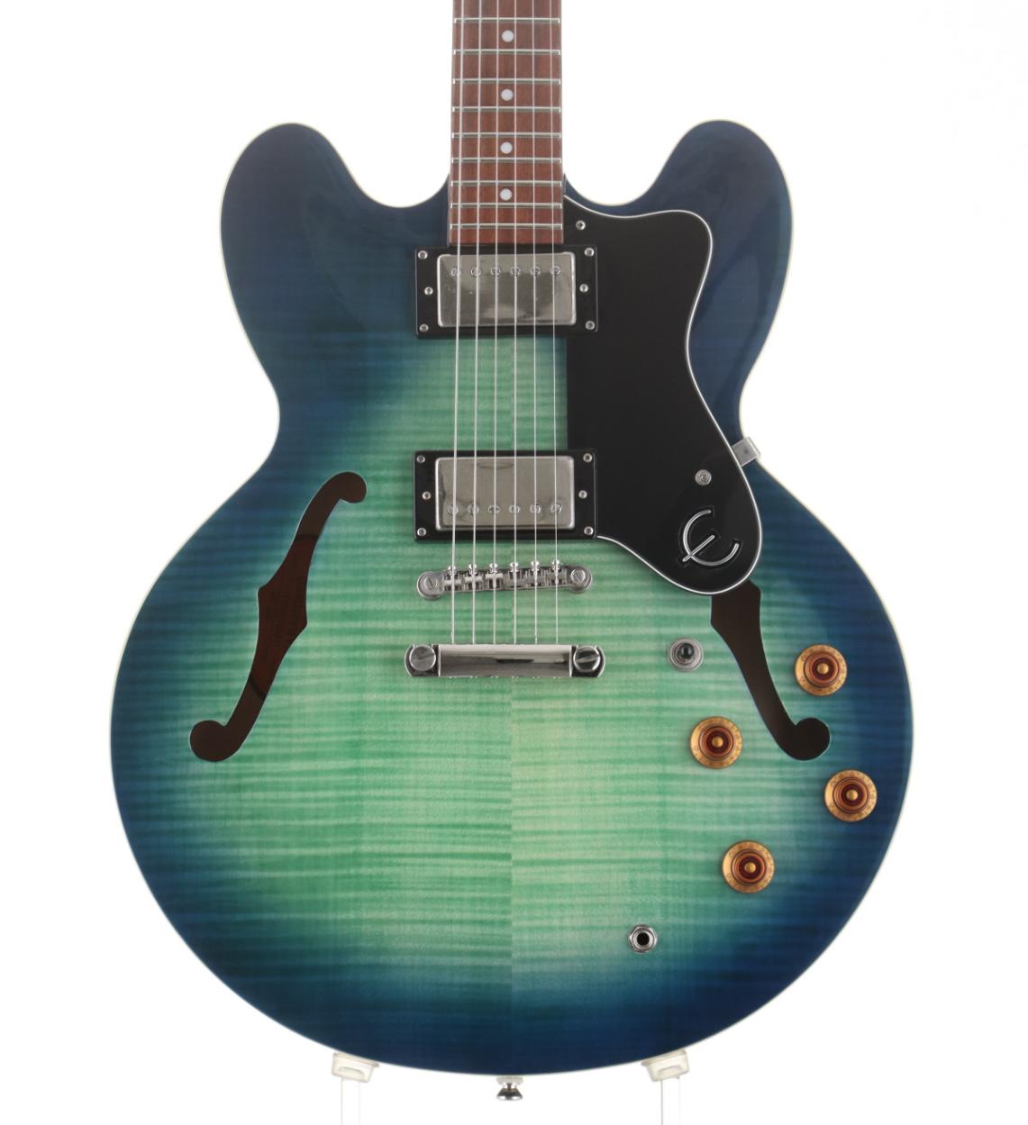 エピフォンDOT セミアコスティックギター ネック軽く補修有 メンテ済