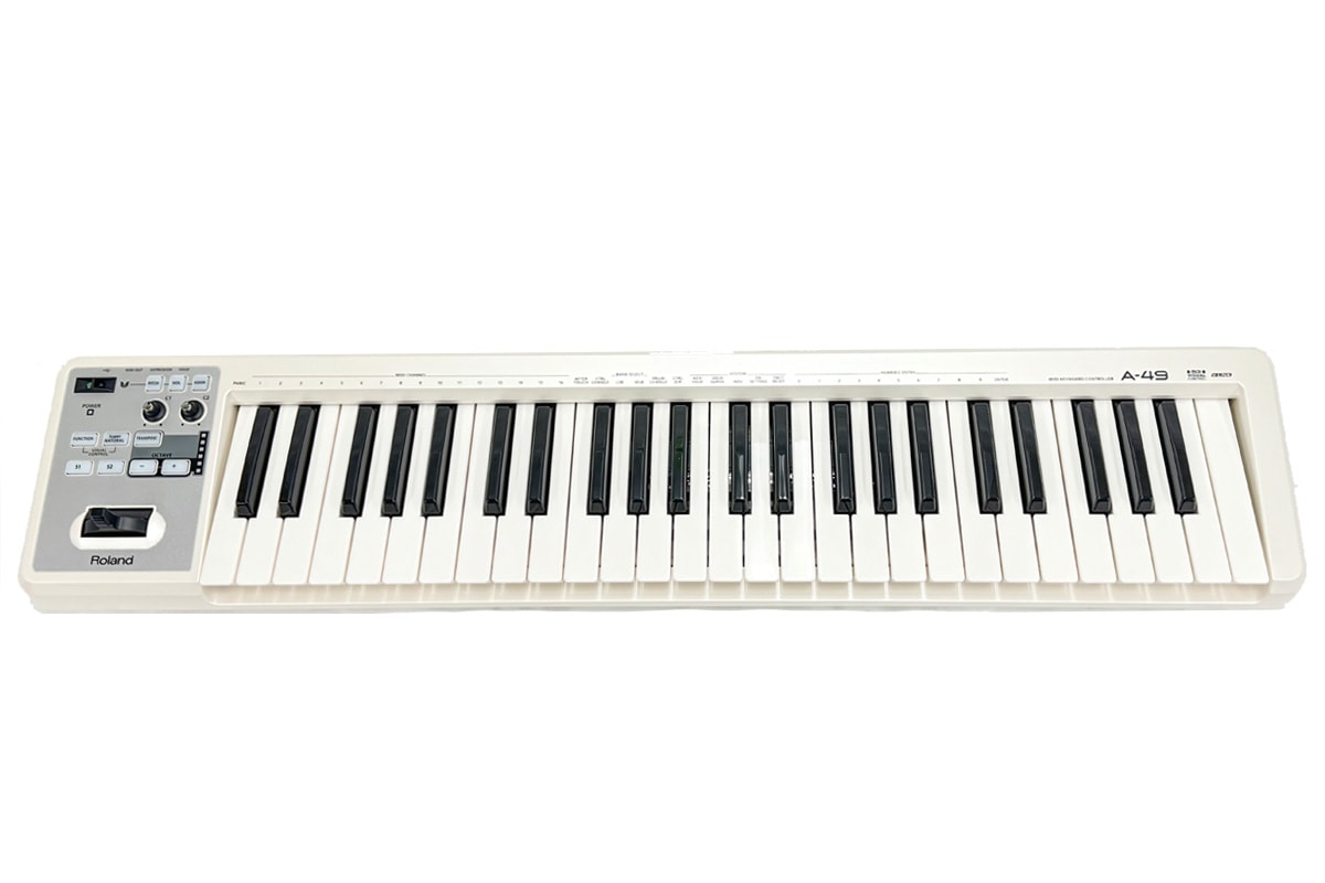 【未使用】 Roland A-49 WHITE 49鍵 MIDIキーボード 中古】Roland ローランド / A-49 WH 49鍵MIDIキーボード(A49) | MIDI