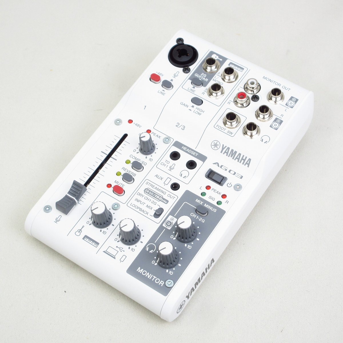 中古】YAMAHA / AG03MK2 / Live Streaming Mixer【横浜店】 | アナログ