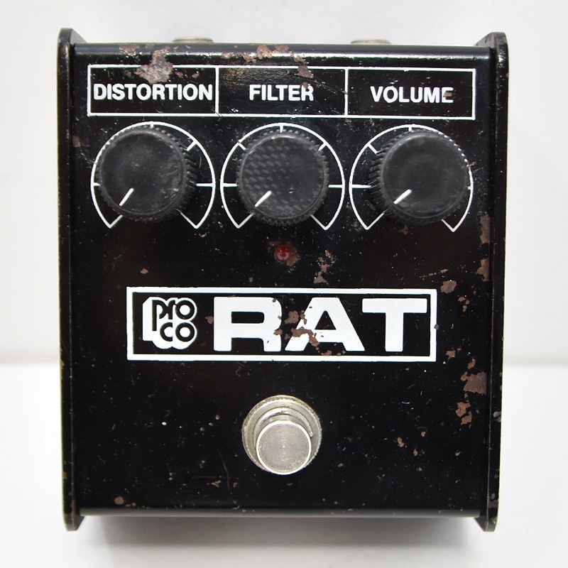 ギター ProCo RAT1 Black Face 中古】PROCO / RAT Blackface 1986 【SN RT-043513】 【1月12日までの