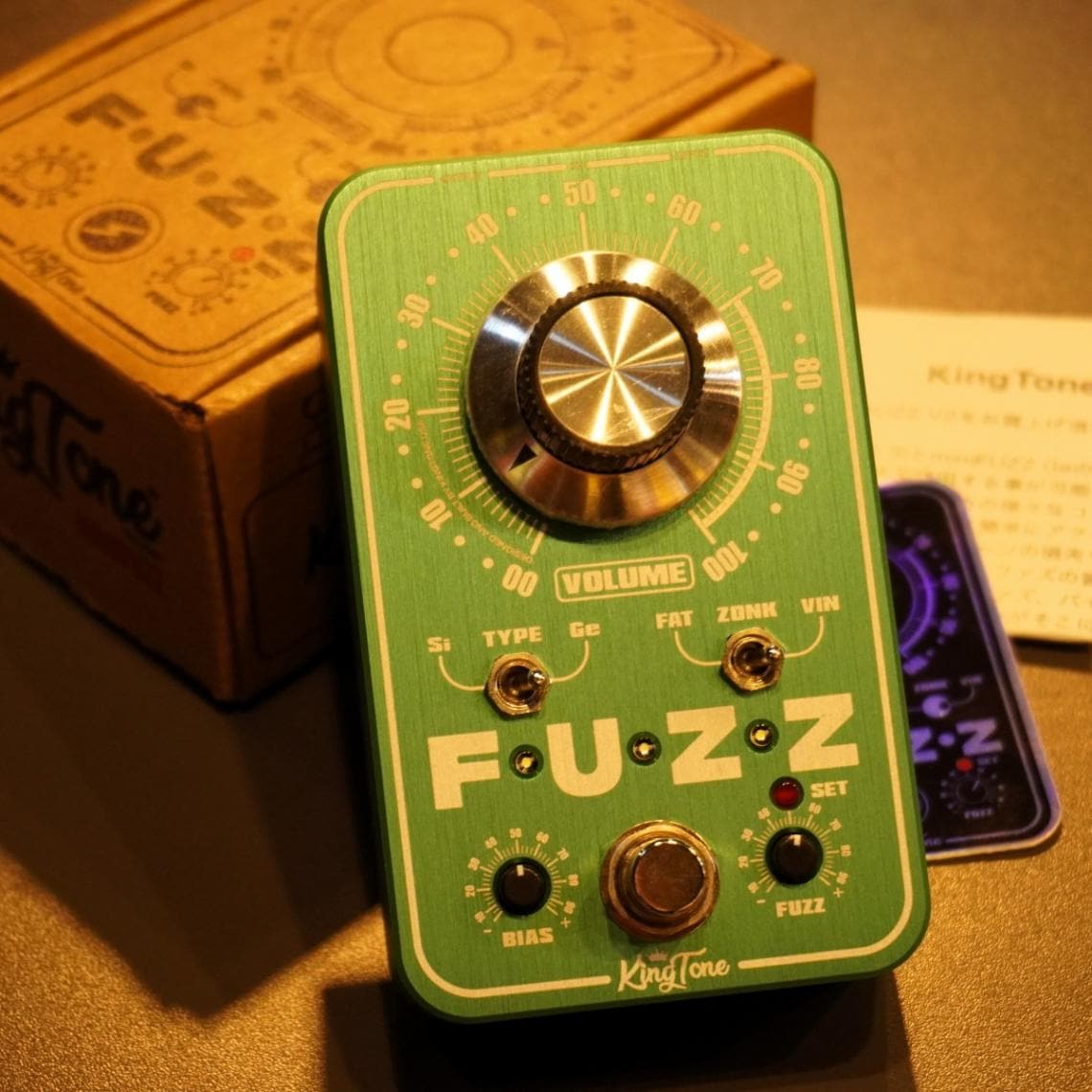 中古】King Tone Guitar / mini FUZZ V2 Limited Edition Green