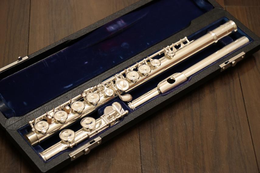 中古】SANKYO / 三響 ETUDE 頭部管銀製フルート 【1年保証】 【SN