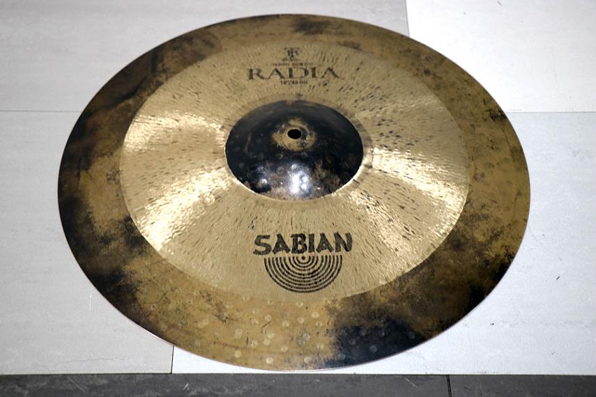 【中古】SABIAN / RADIA CRASH 18 TERRY BOZZIO 18” セイビアン クラッシュシンバル 【値下げ】【名古屋栄店】