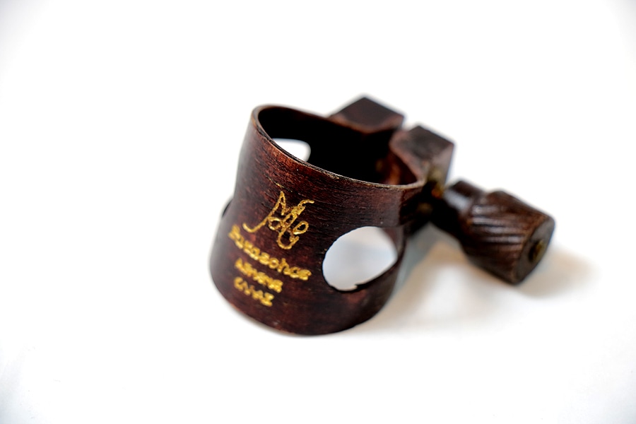 パラスコス　木製ネック　アルトサックス用　paraschos Paraschos sax alto wooden neck – George Paraschos