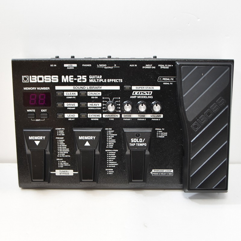 中古】BOSS / ME-25 Guitar Multiple Effects 【SN Q6E8861】 【心斎橋