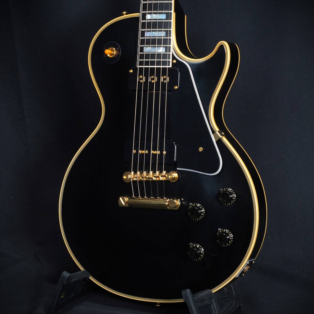 Gibson Custom Shop / Historic Collection 1954 Les Paul Custom Reissue Staple P.U. VOS Ebony【S/N 4 5411】