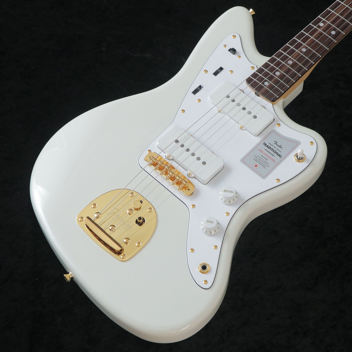s*r様 ジャズマスタータイプ　エフェクター内蔵コンポーネントギター Squier by Fender J Mascis Jazzmaster Vintage White エレキギター